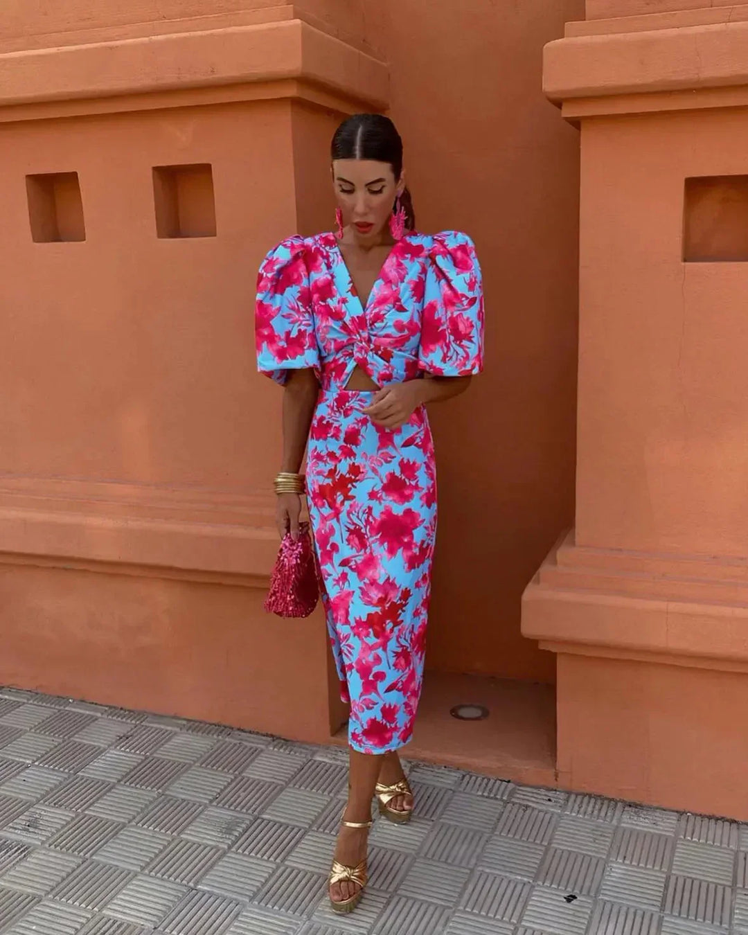 Simona | Stylish Midi Dress