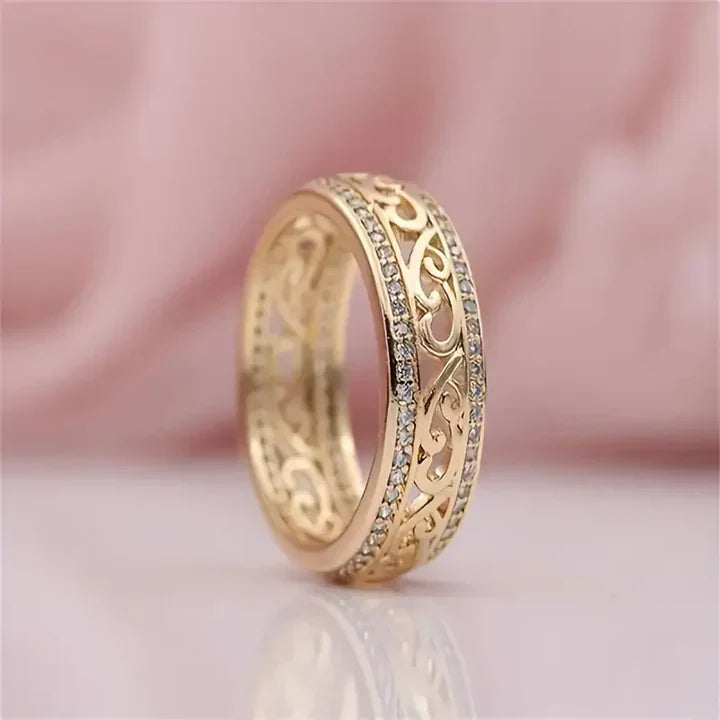Heller Gold Hoop Ring