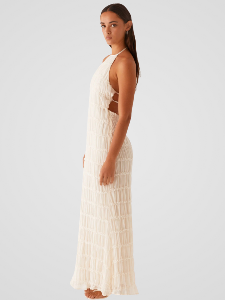 Solène Texture Maxi Dress
