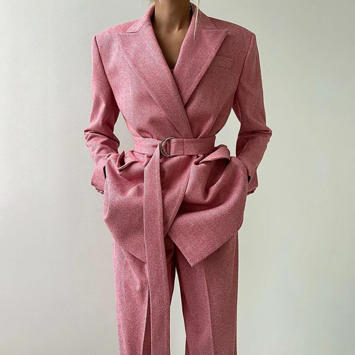 Agata | Three-piece set with double jacket