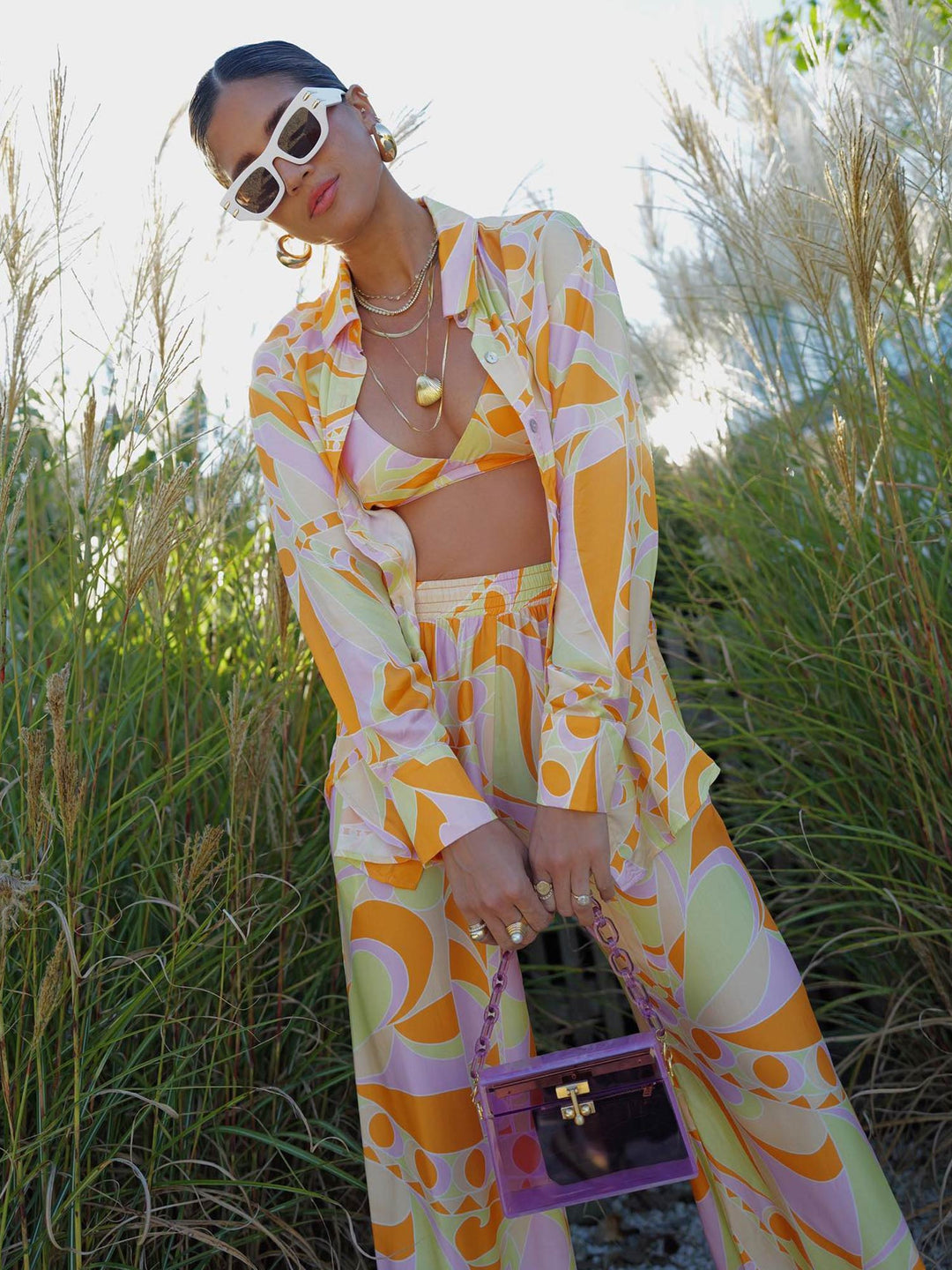 Complete Mare Tropical Print – Shirt and Coordinated Pants