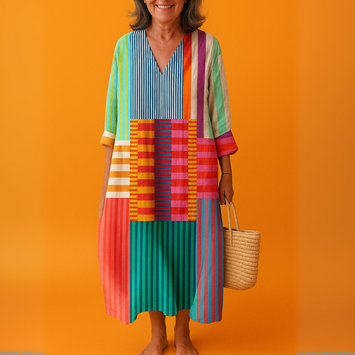 Anna | Geometric Dress