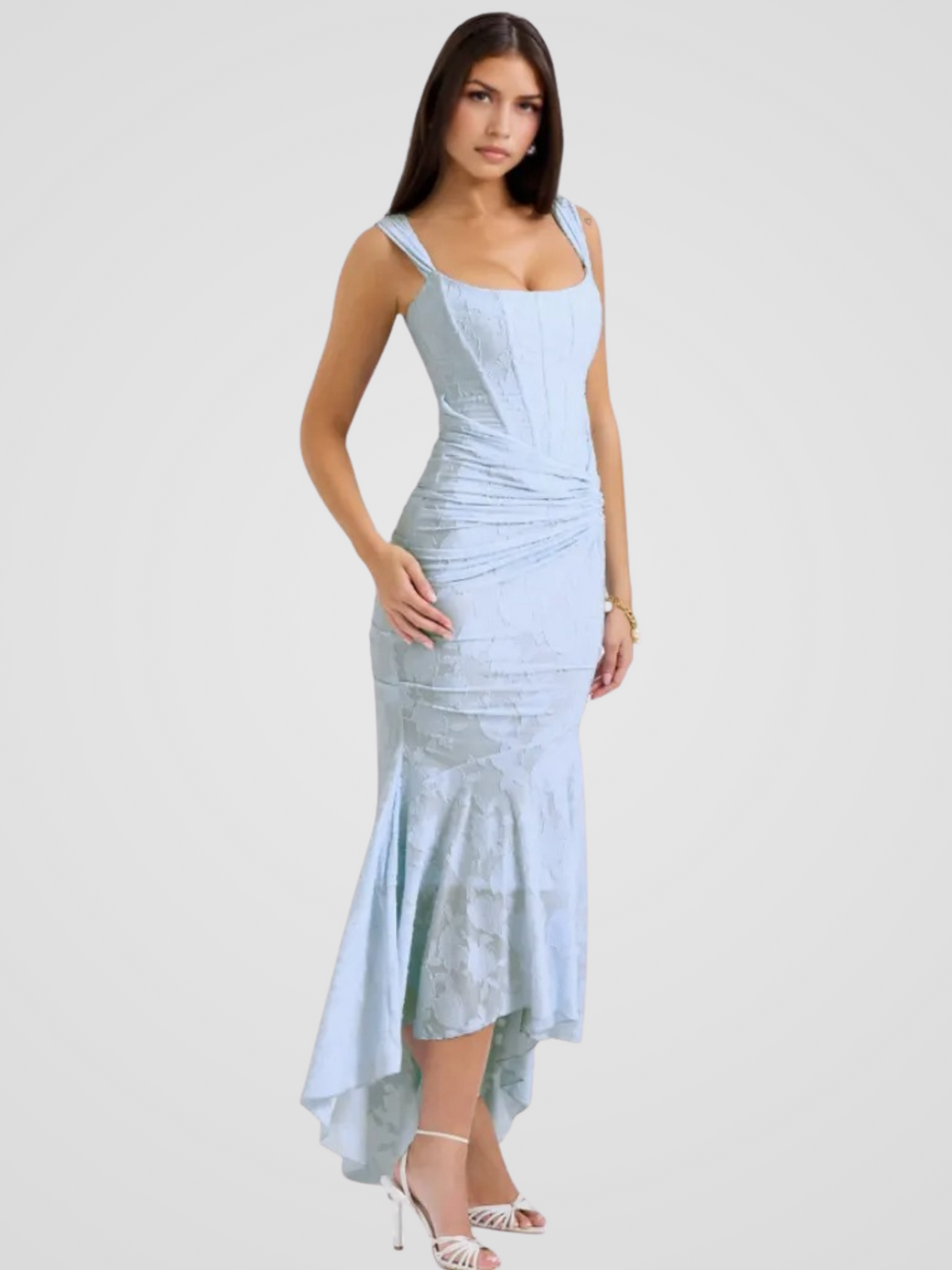 Luxe Lace Mermaid Dress