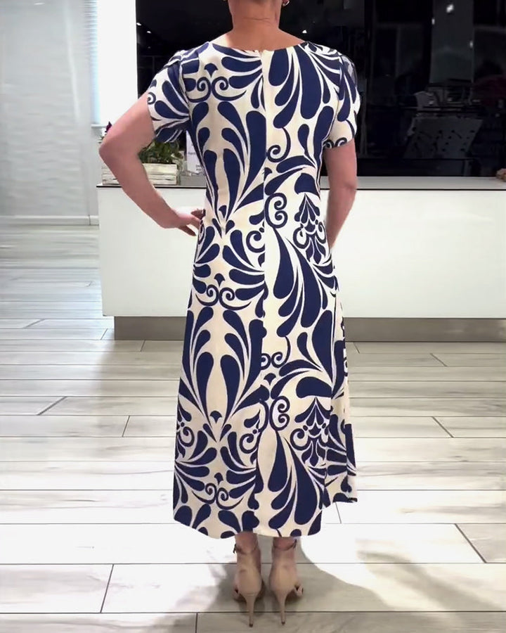 Prague Dress with Adjustable Tie