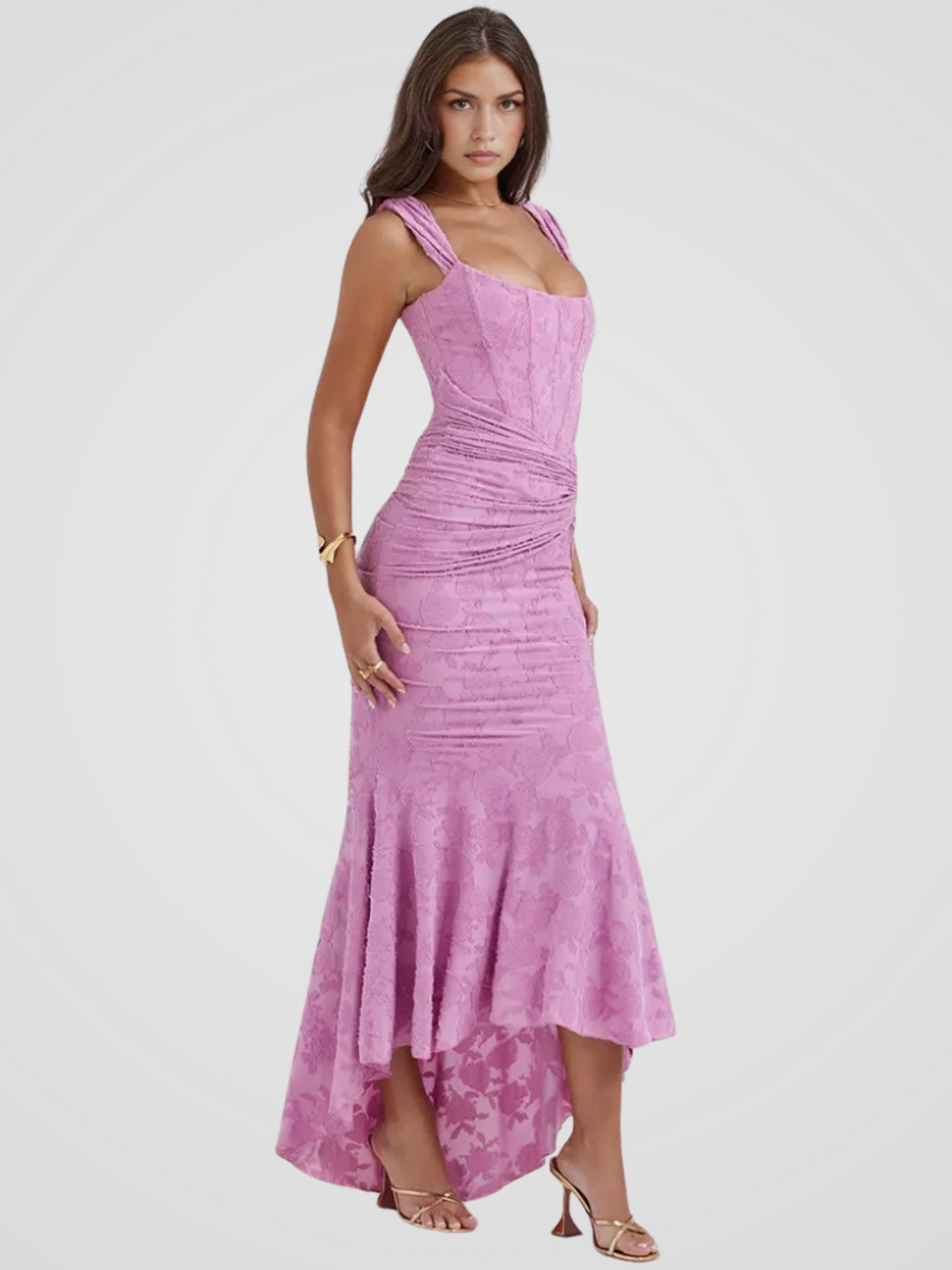 Luxe Lace Mermaid Dress