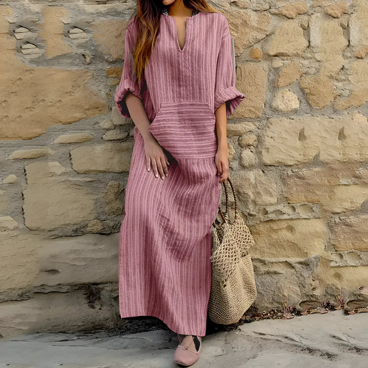 Odile   | Cotton and Linen Robe
