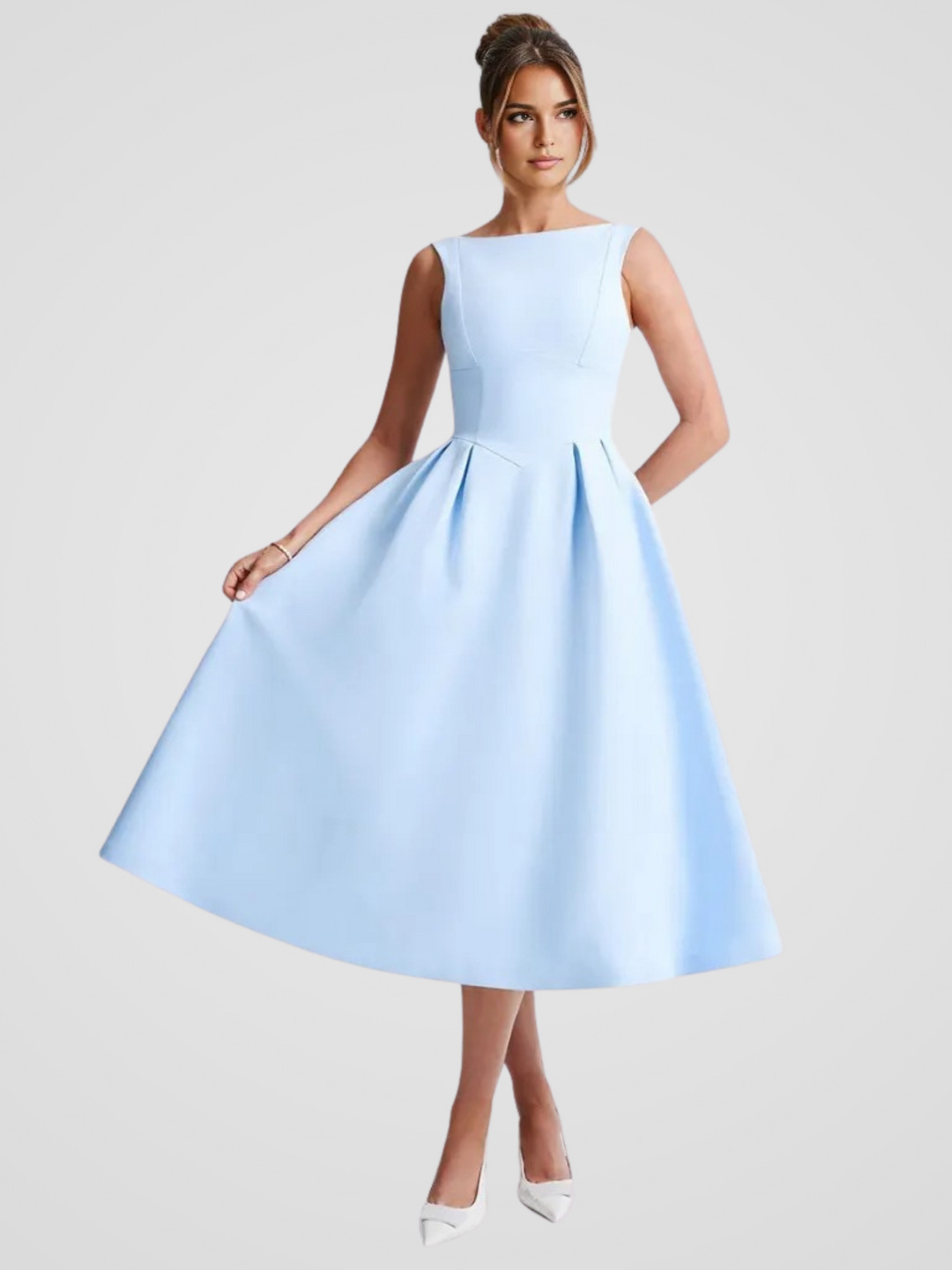 Elegant Belle Midi Dress