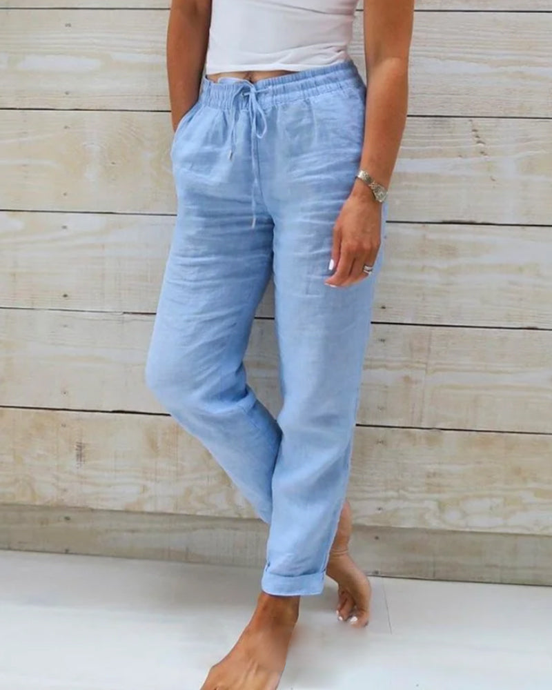 Lena | Comfortable linen pants
