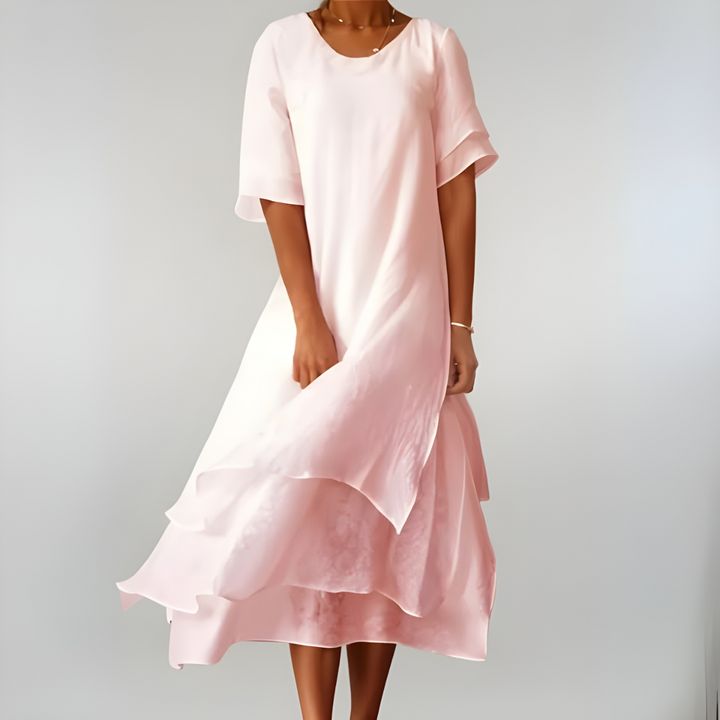 Agnès | Light and Elegant Cotton Long Dress