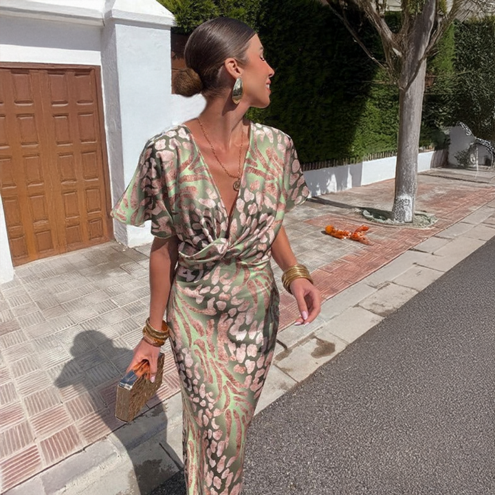 Ginevra | Elegant Dress with Draping