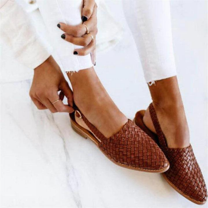 Arielle-Claire   | Elegant and Comfortable Handmade Flat Sandals