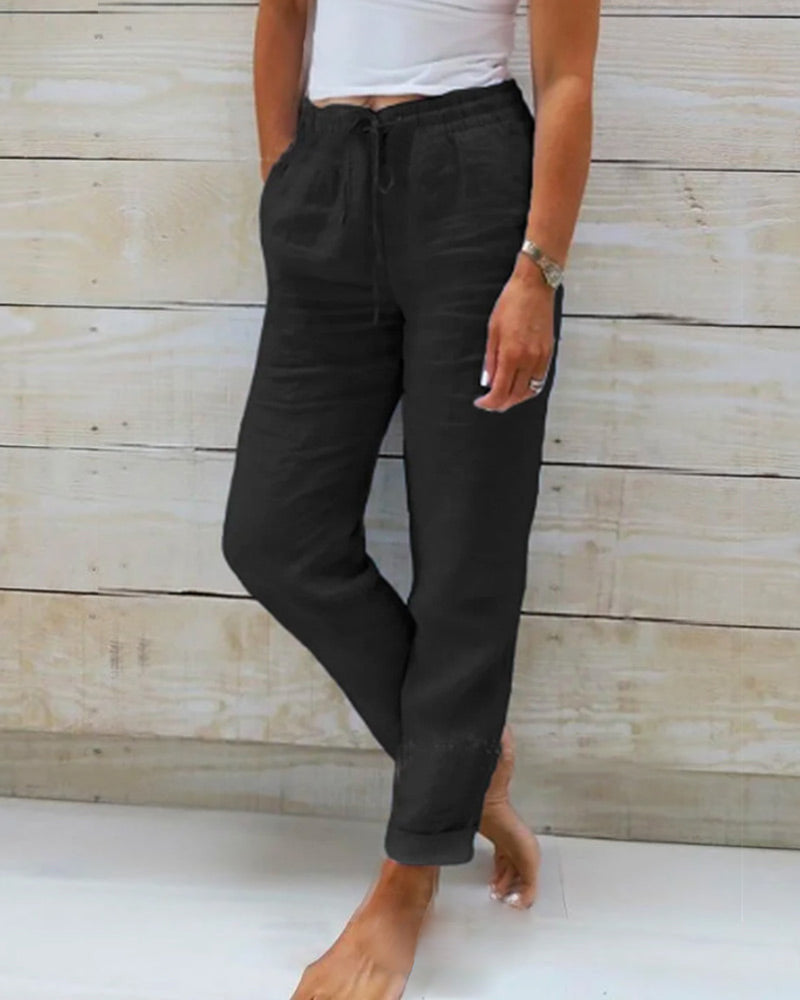 Lena | Comfortable linen pants