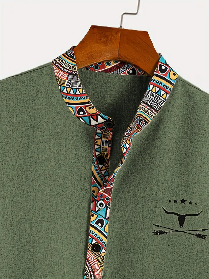 Angel | Elegant short-sleeved shirt