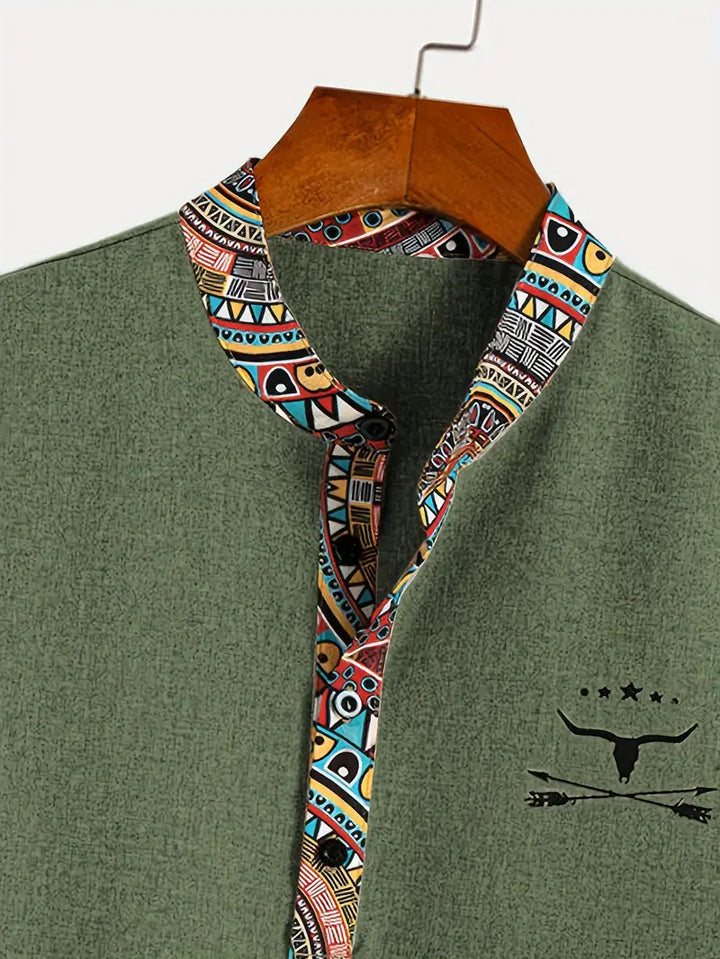 Angel | Elegant short-sleeved shirt