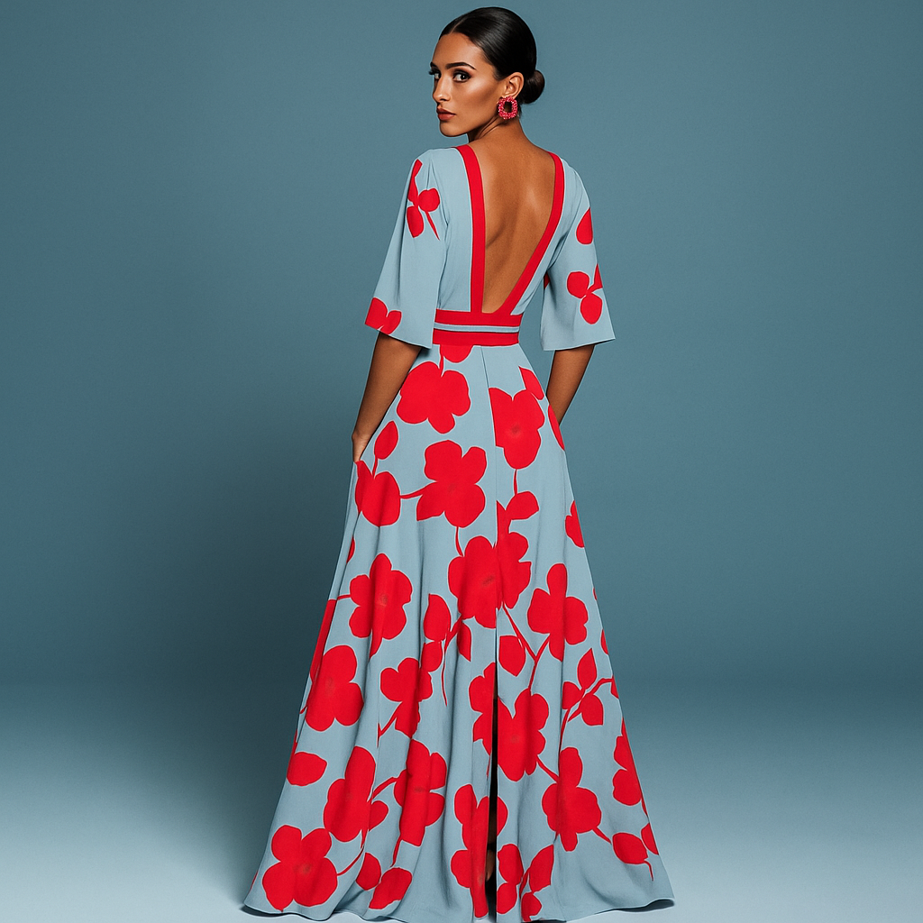 MIRIAM | Elegant Short Sleeve Dress