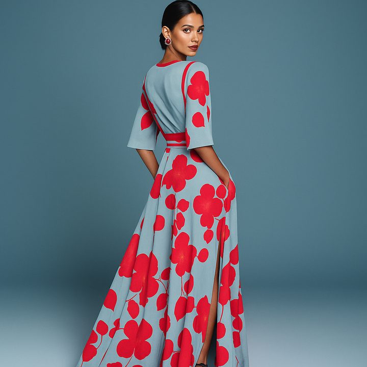 MIRIAM | Elegant Short Sleeve Dress