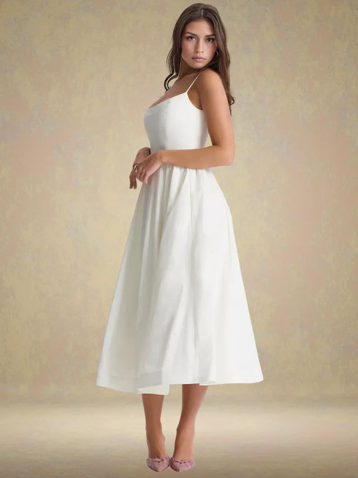 Elara Bloom Midi Dress