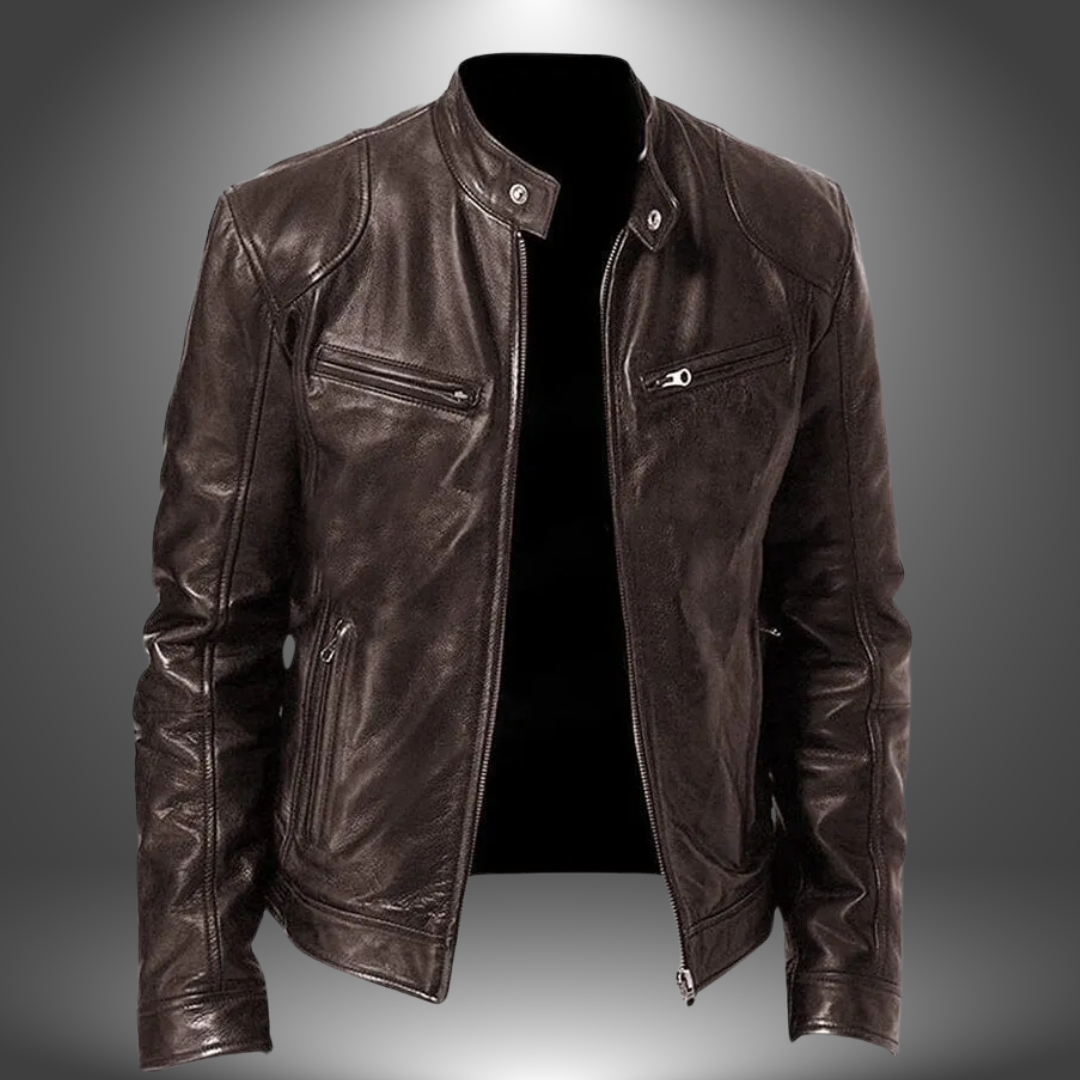James | Handmade leather jacket for men