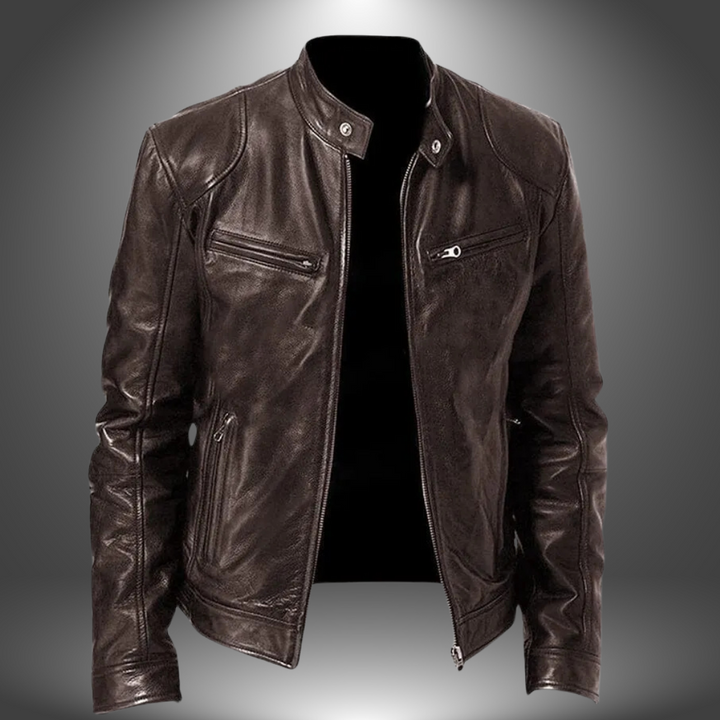 James | Handmade leather jacket for men