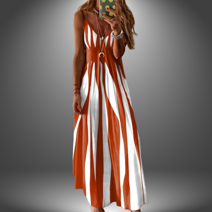 Angela | Long, Casual, Handcrafted Dress