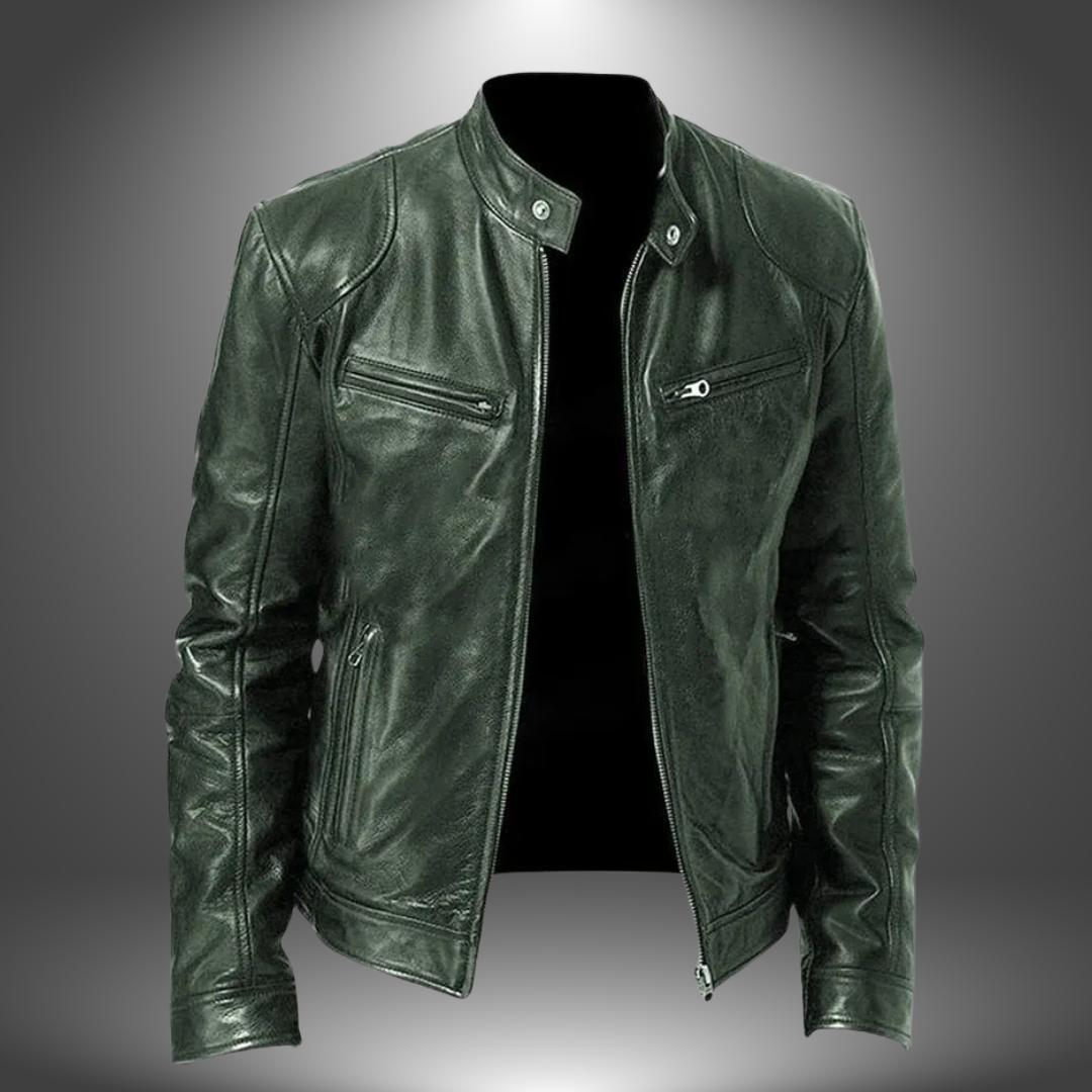 James | Handmade leather jacket for men