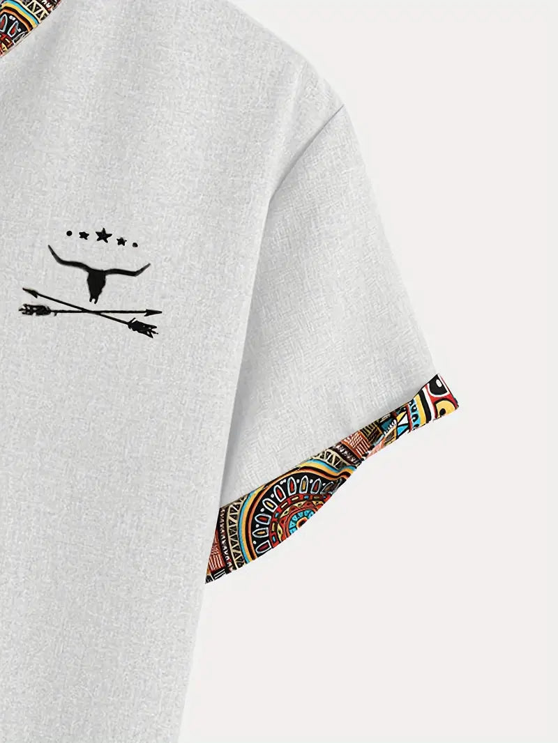 Angel | Elegant short-sleeved shirt