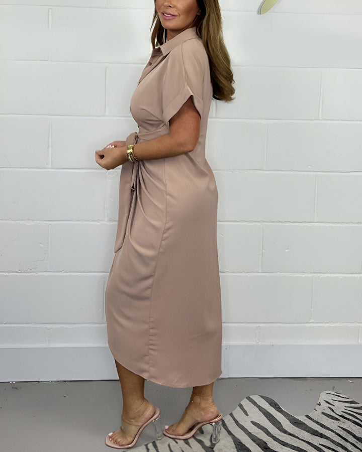 Valerie | Elegant pleated dress