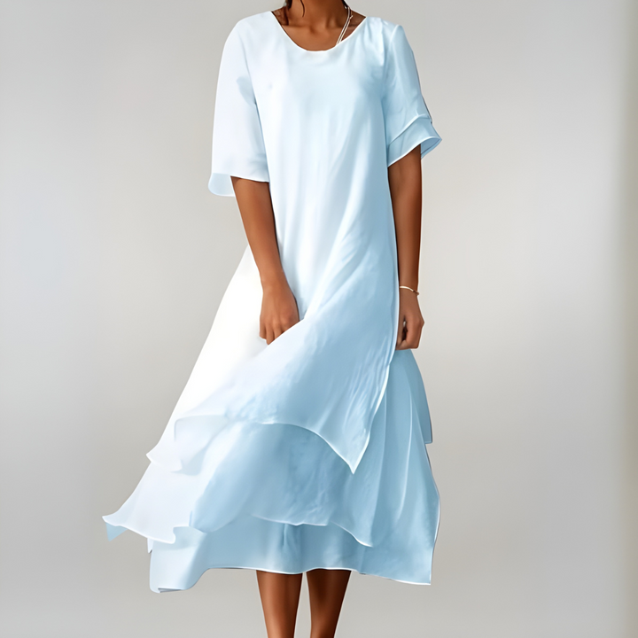 Agnès | Light and Elegant Cotton Long Dress
