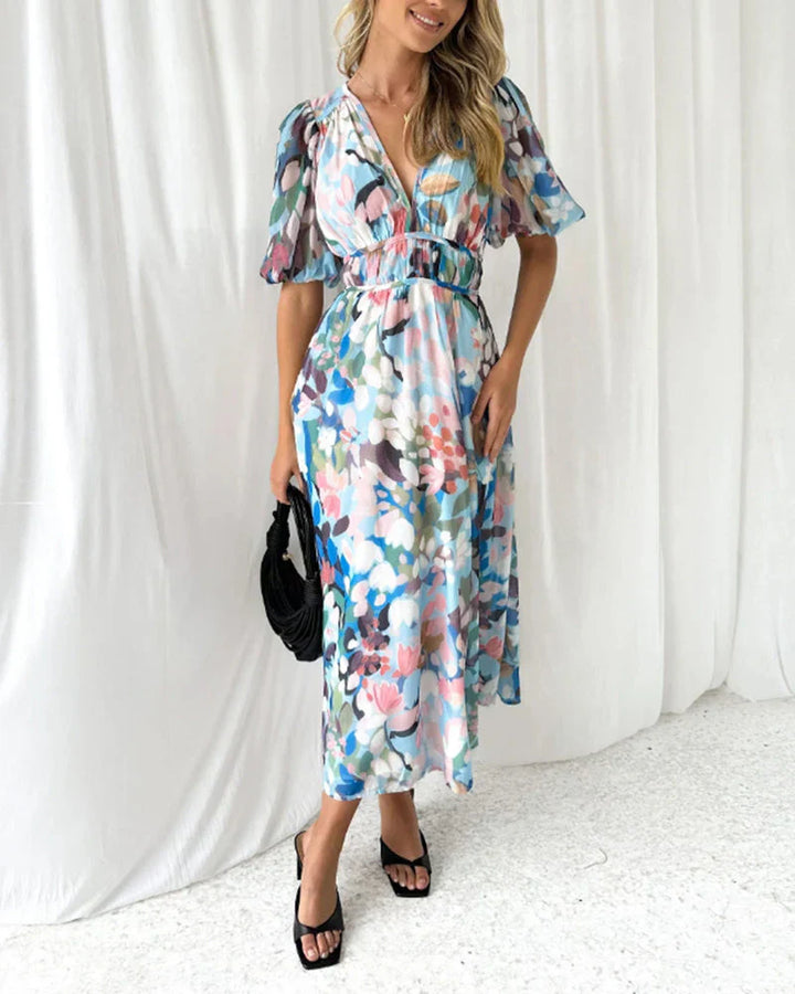 Rosea Boho Maxi Dress