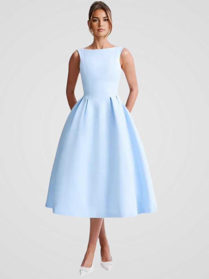 Elegant Belle Midi Dress