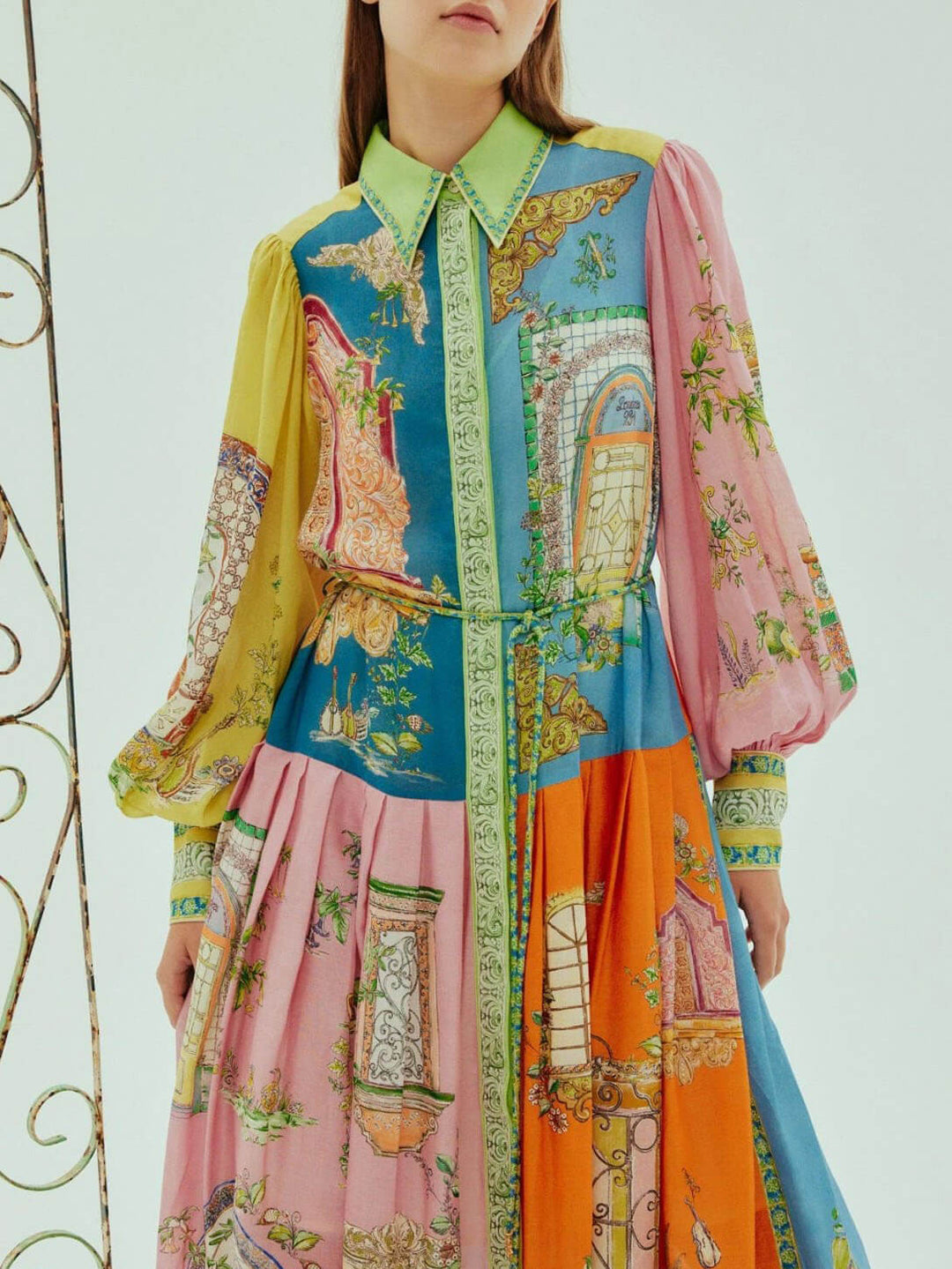 Summer Postcard Midi Dress