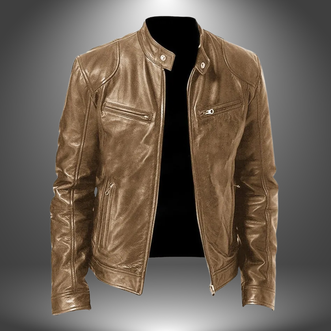 James | Handmade leather jacket for men