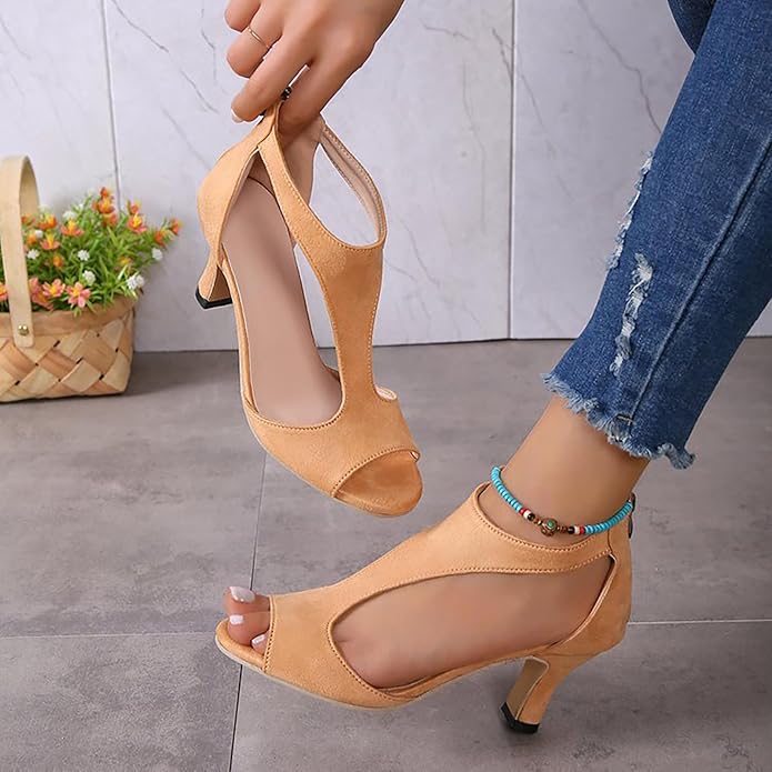 Heidrun  | Elegant and comfortable sandals with heels