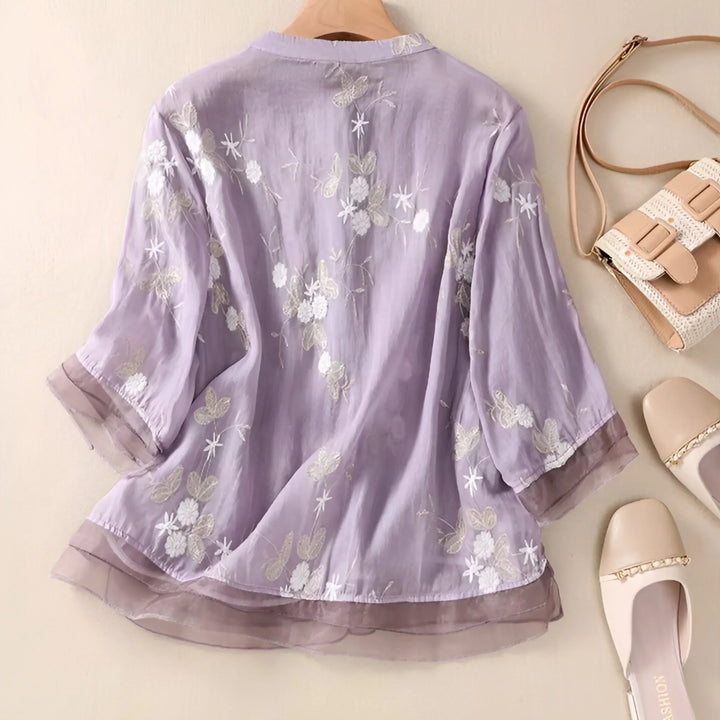 Sophia | Lightweight cotton blouse