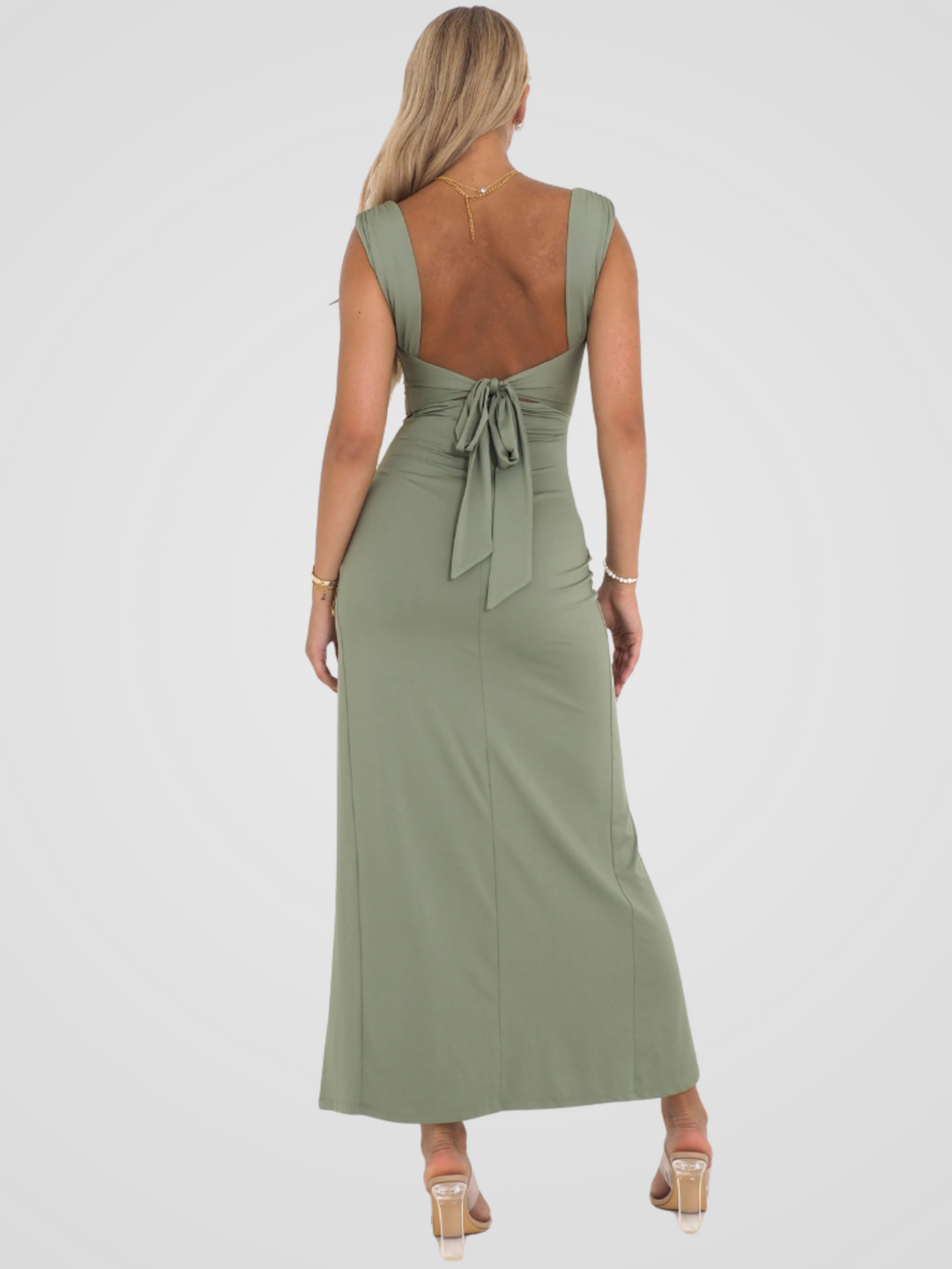 Green Vibe Maxi Dress