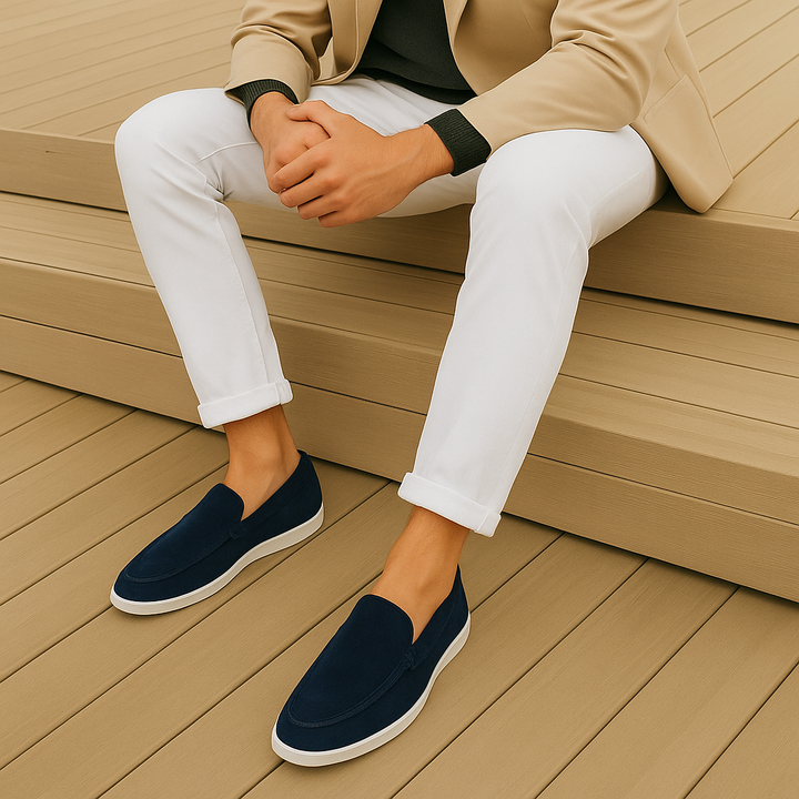 Elegant suede shoes for men