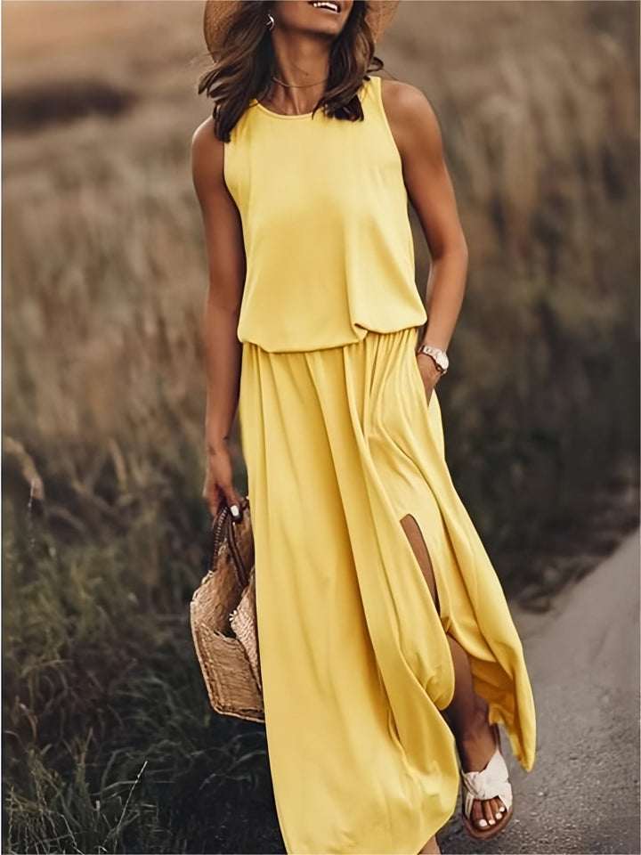 Zayna - Maxi Dress - Simple Modal Boho Dress in Various Colors