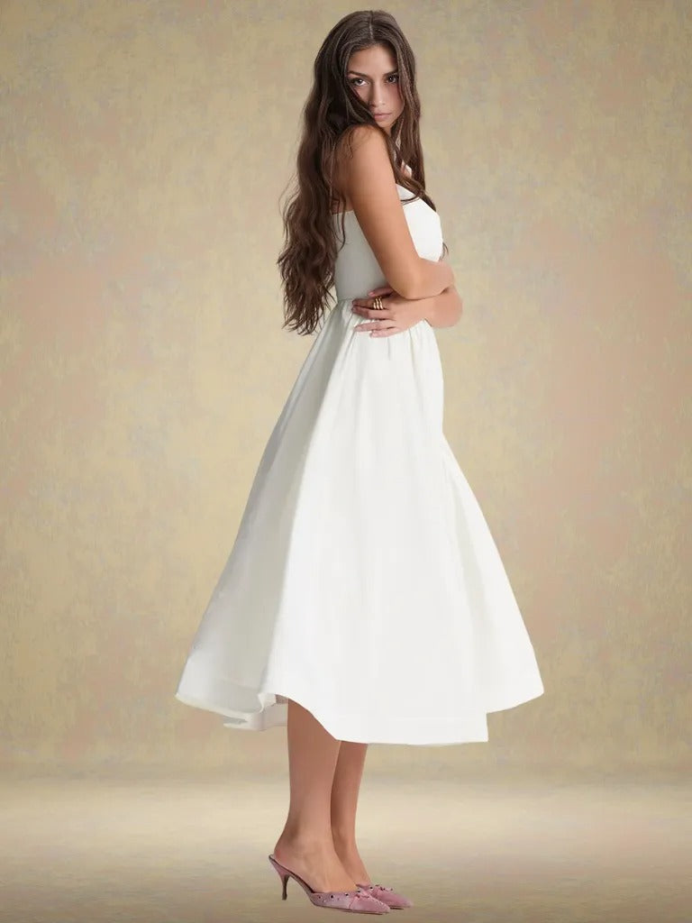 Elara Bloom Midi Dress