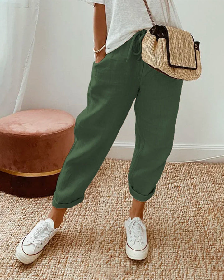 Lena | Corduroy Casual Trousers