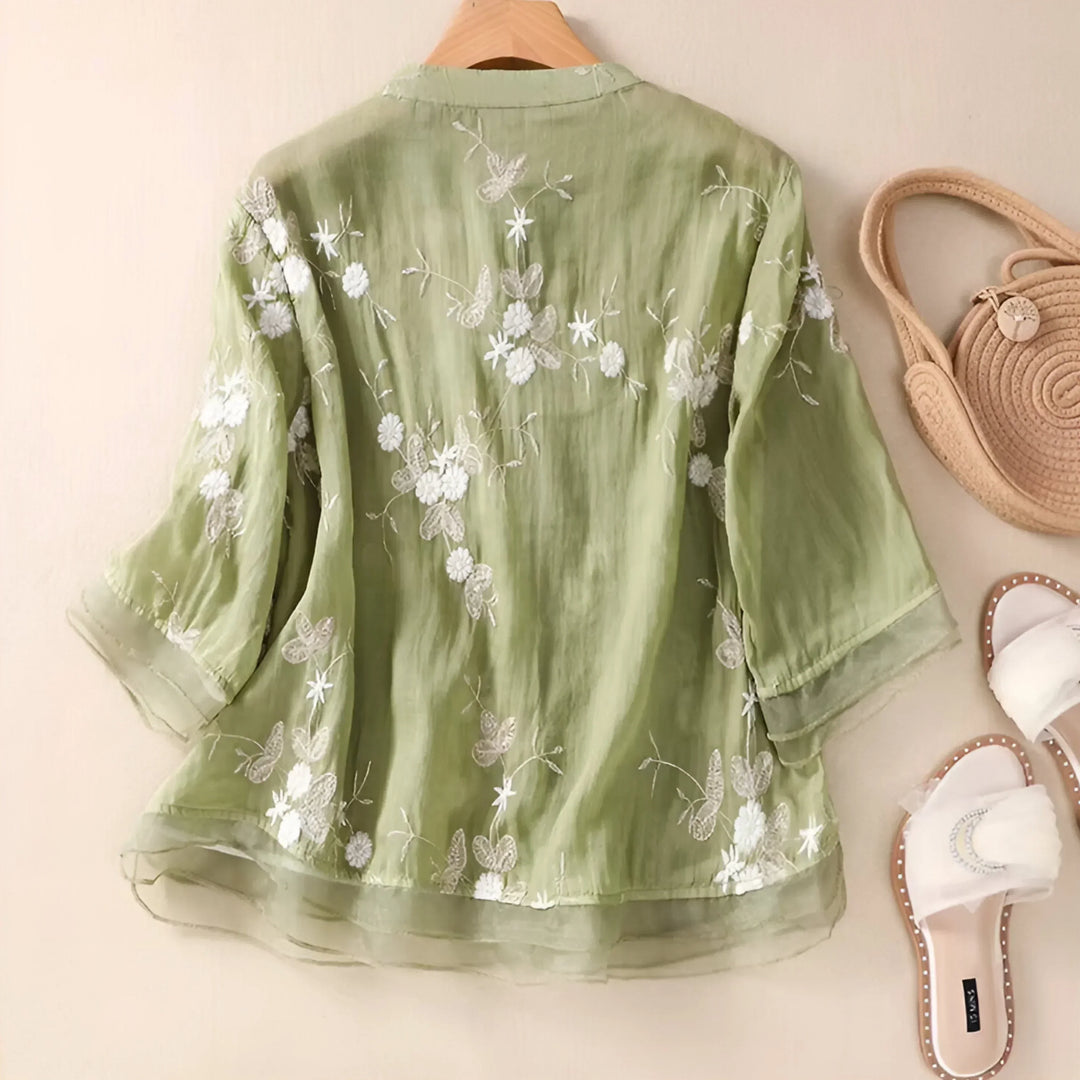 Sophia | Lightweight cotton blouse