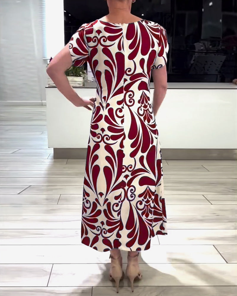 Prague Dress with Adjustable Tie