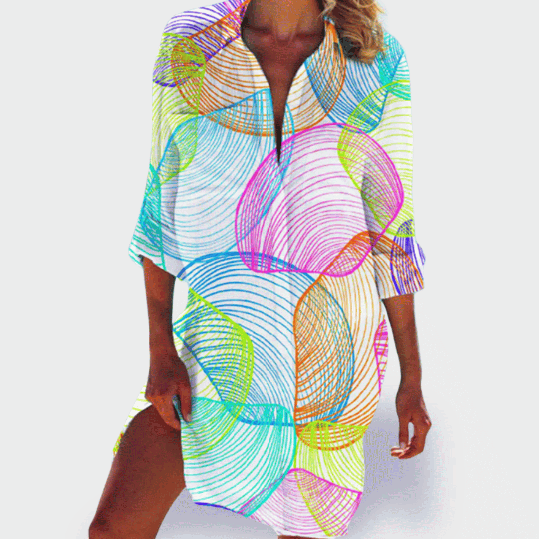 Brigitte | Colorful and Light Summer Dress