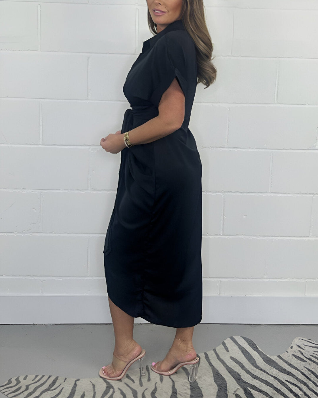 Valerie | Elegant pleated dress