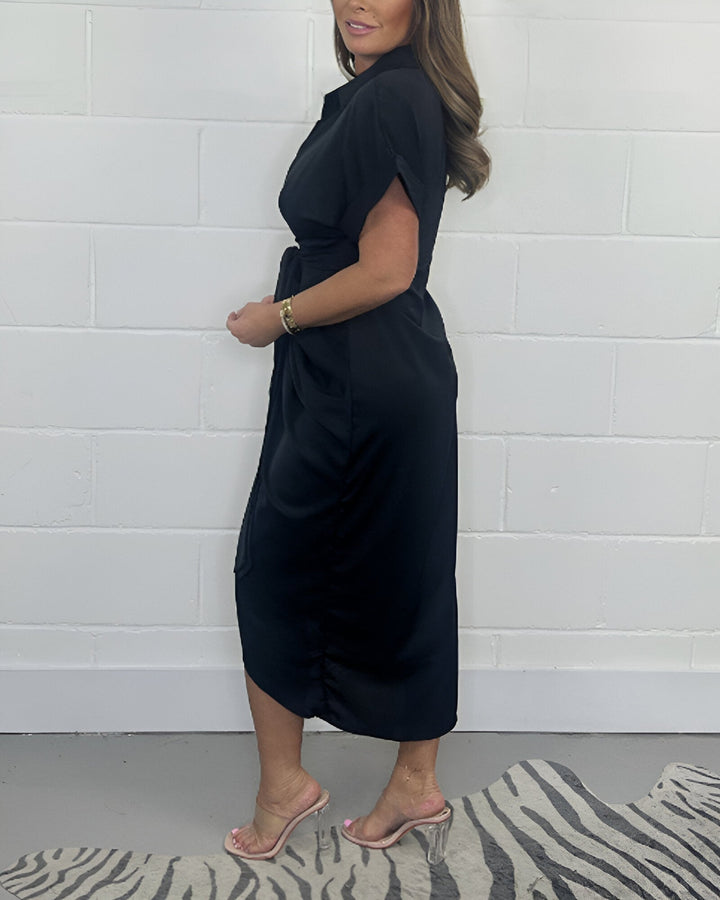 Valerie | Elegant pleated dress