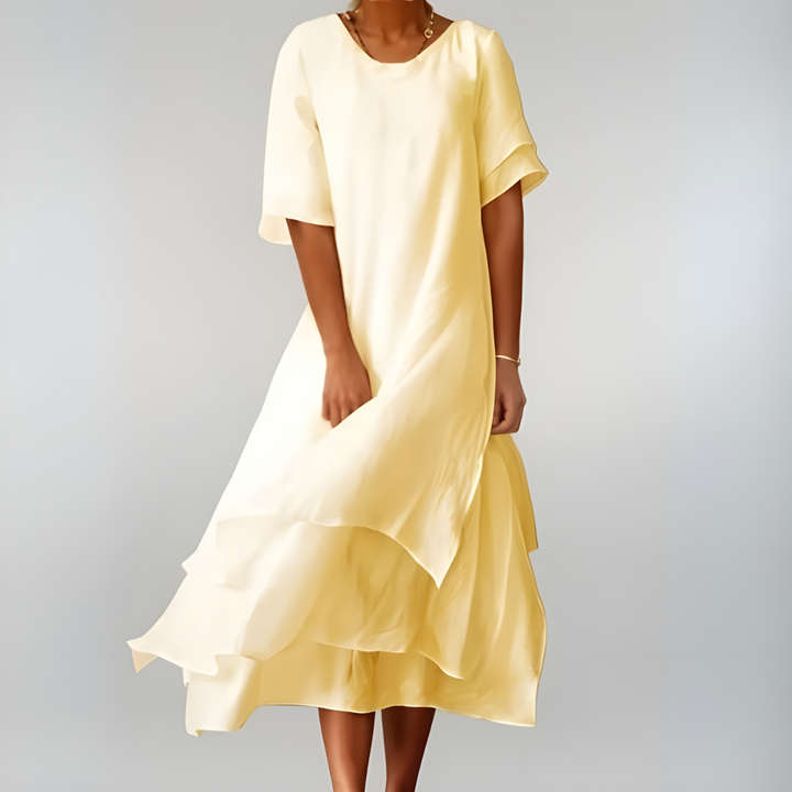Agnès | Light and Elegant Cotton Long Dress