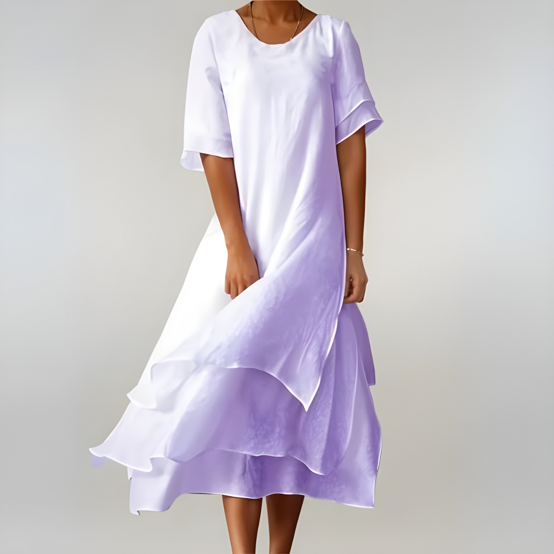 Agnès | Light and Elegant Cotton Long Dress