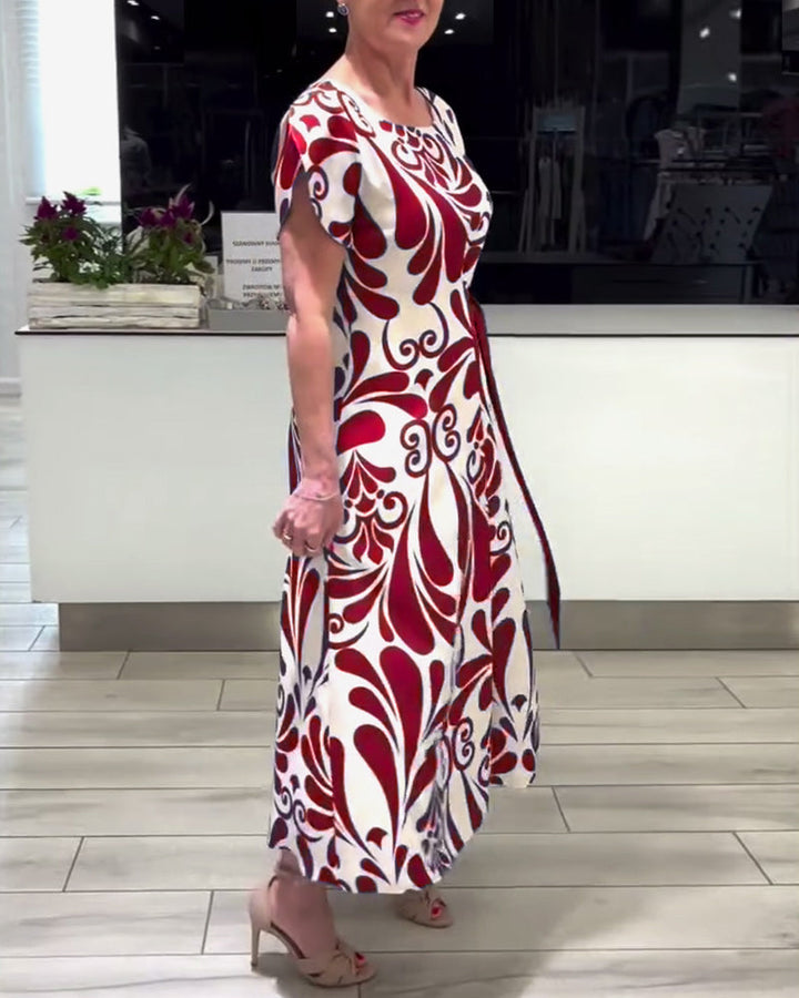 Prague Dress with Adjustable Tie