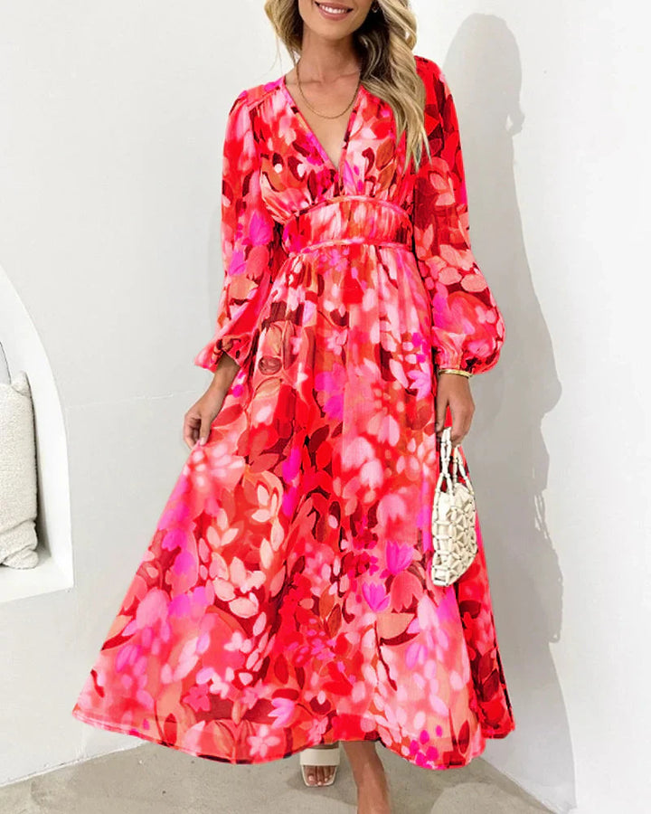 Rosea Boho Maxi Dress