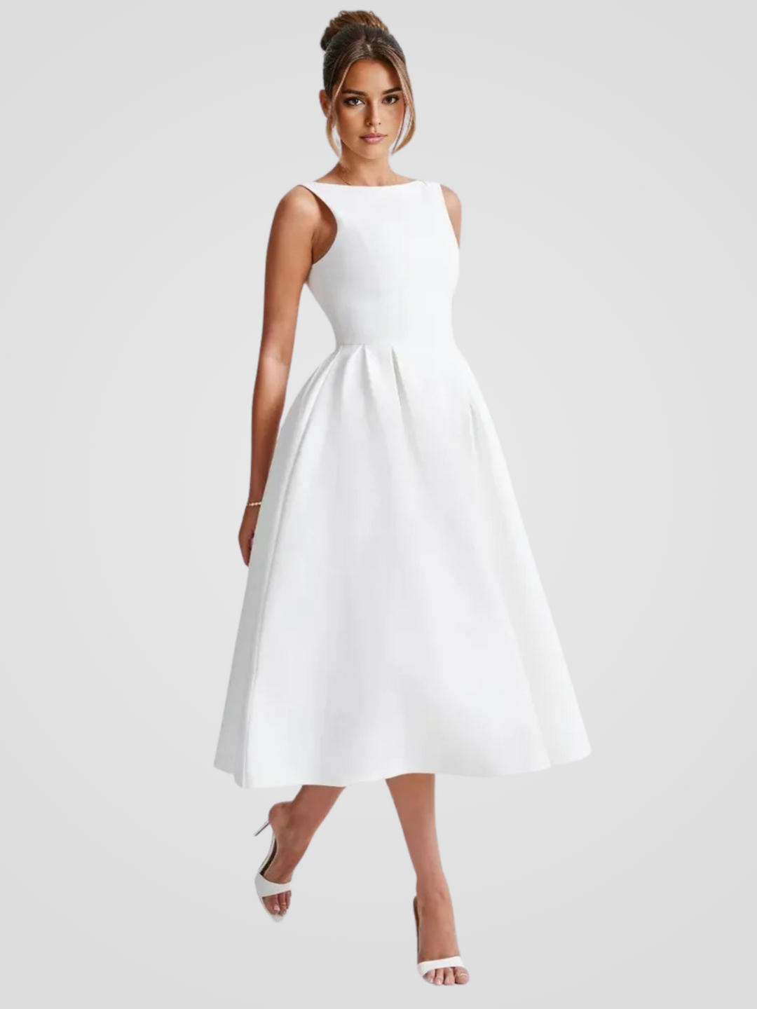Elegant Belle Midi Dress