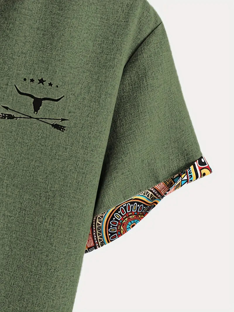 Angel | Elegant short-sleeved shirt